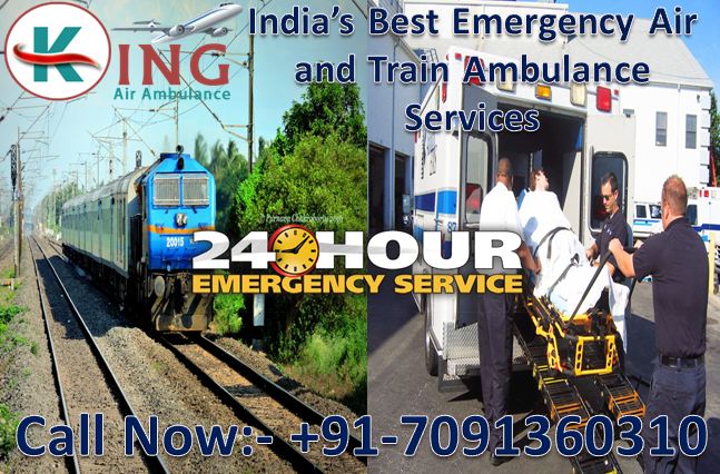 24 hours helpful king air and train ambulance services in Mumbai